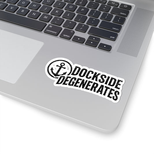 Nautical-Themed Kiss-Cut Stickers, Perfect for Laptop Decor, Gifts for Sailors, Coastal Vibe, Maritime Enthusiasts, Anchor Lovers