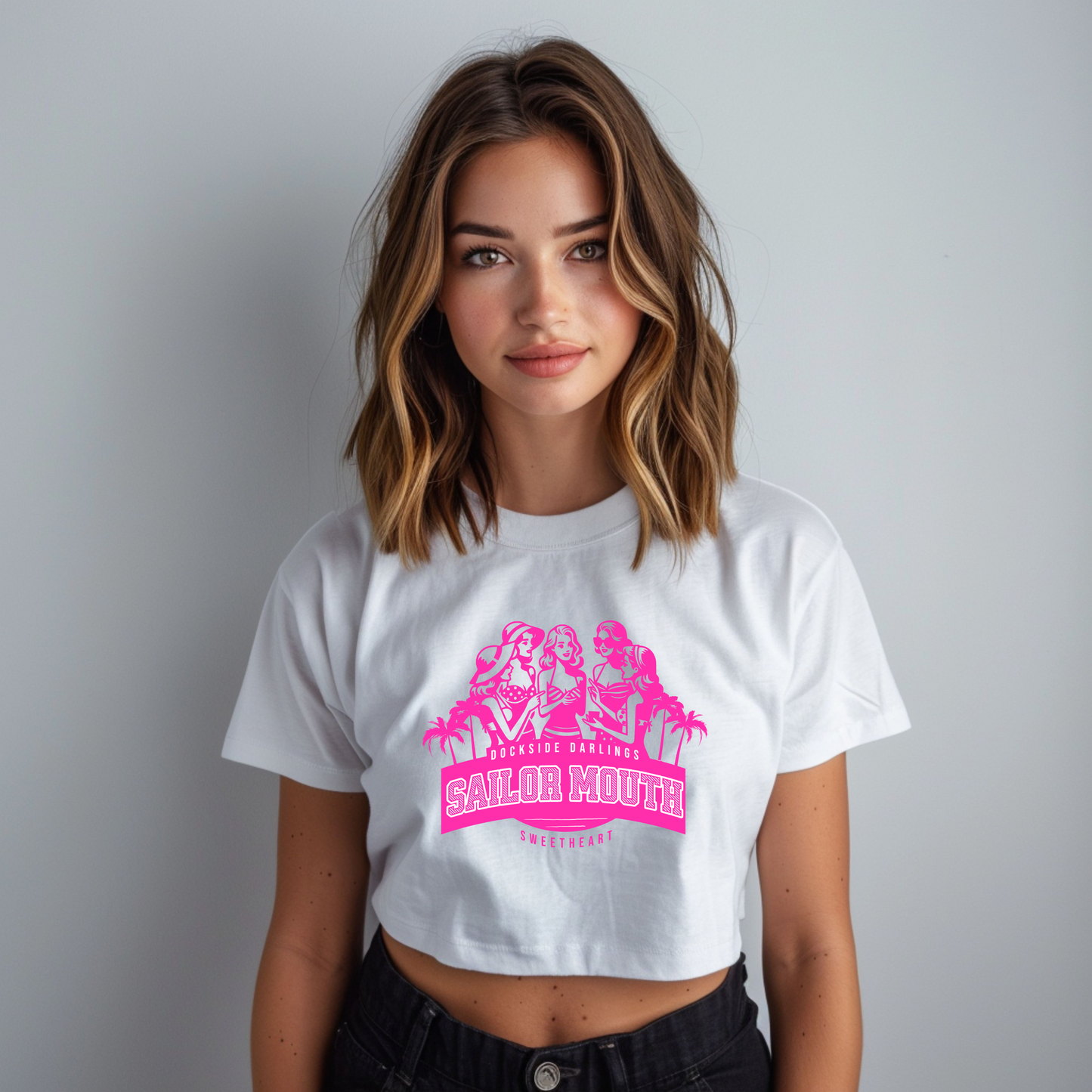 Sailor Mouth Sweetheart Crop