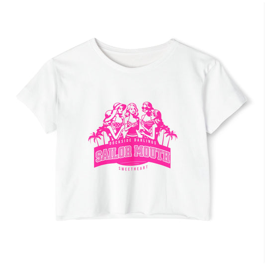 Sailor Mouth Sweetheart Crop
